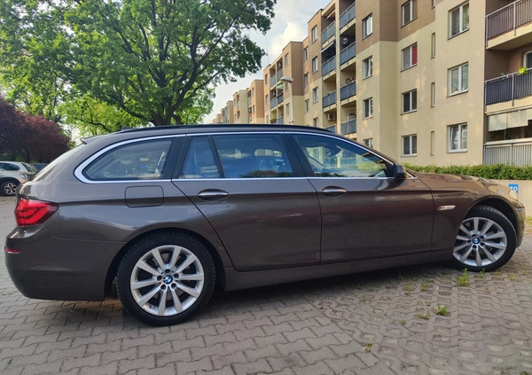 BMW Seria 5 cena 59900 przebieg: 216000, rok produkcji 2012 z Warszawa małe 497